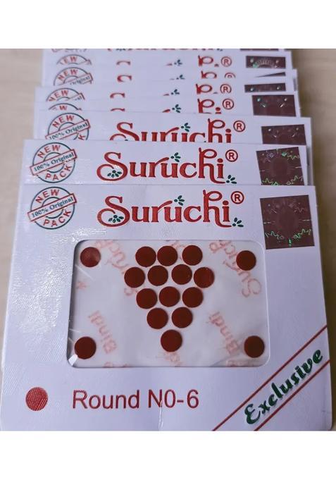 Maroon Fancy Bindi Set