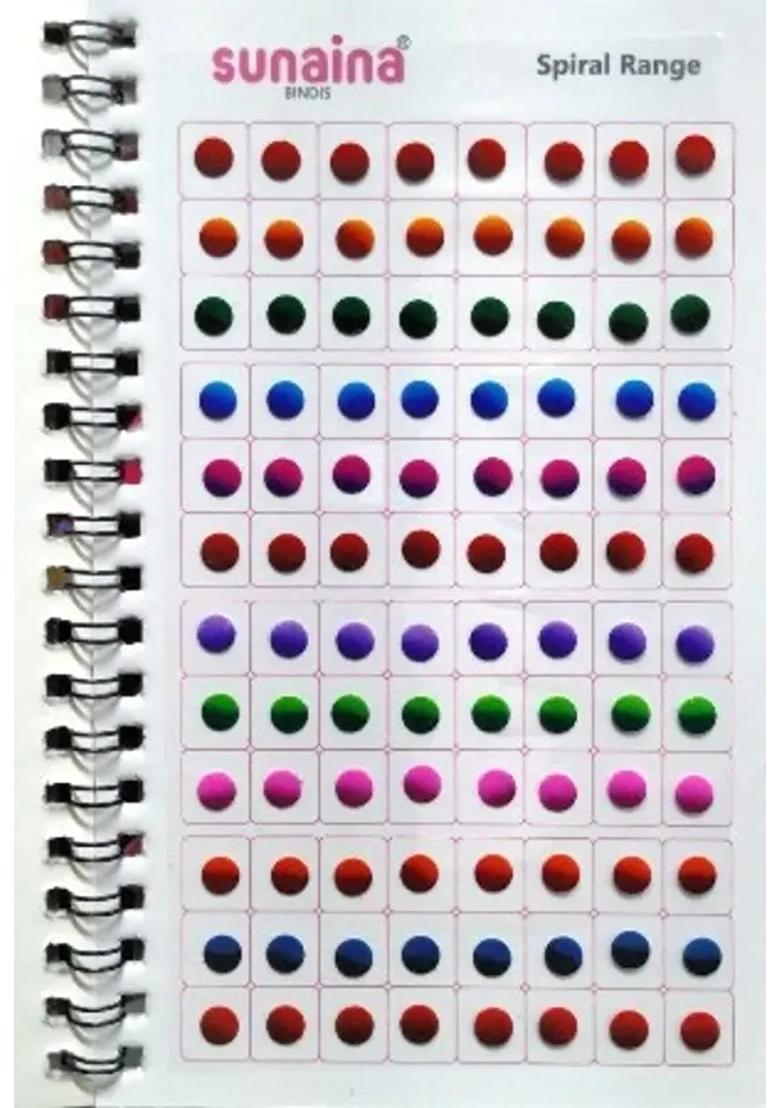 Multicolor Fancy Bindi Set - Indya