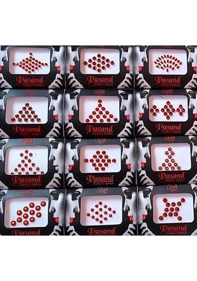 Multicolor Fancy Bindi Set