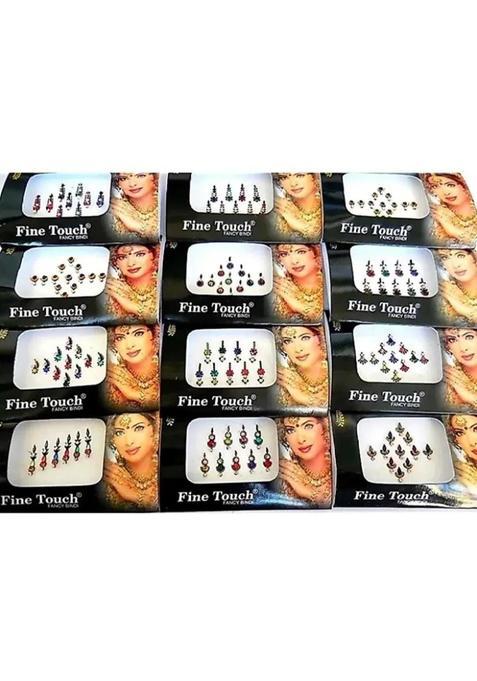 Multicolor Designer Bindi Set