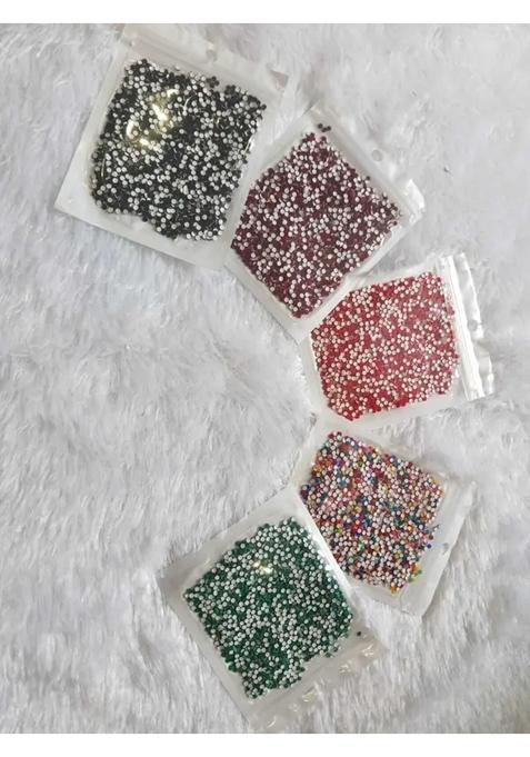 Multicolor Designer Velvet Bindi Set