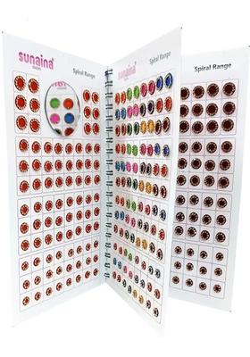 Multicolor Designer Stone Bindi Set