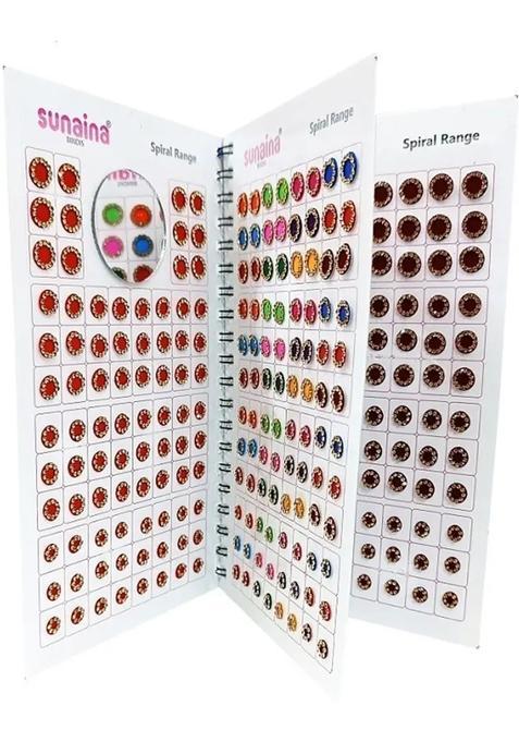 Multicolor Designer Stone Bindi Set