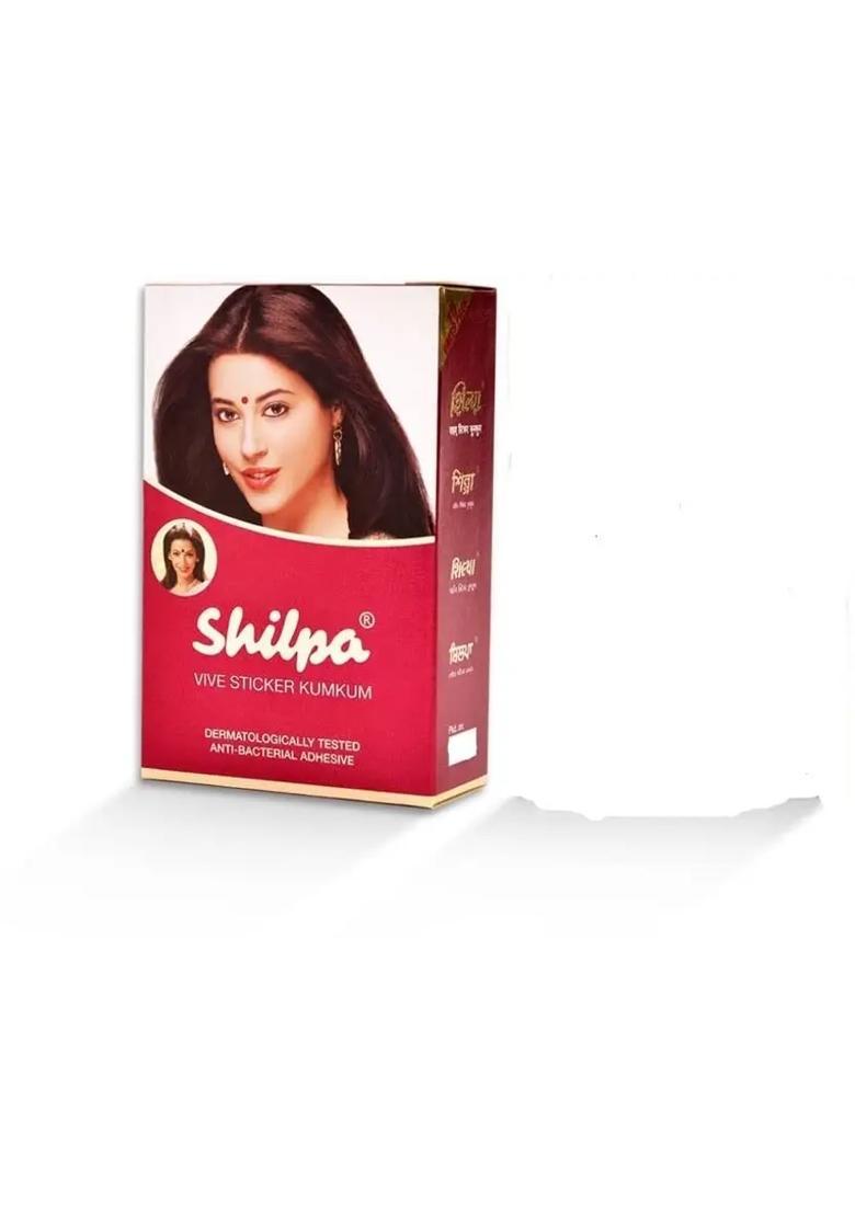 Red Designer Bindi Set - Indya
