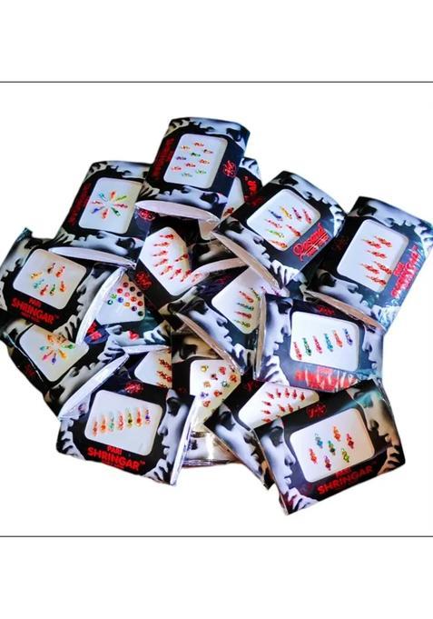 Multicolor Designer Bindi Set