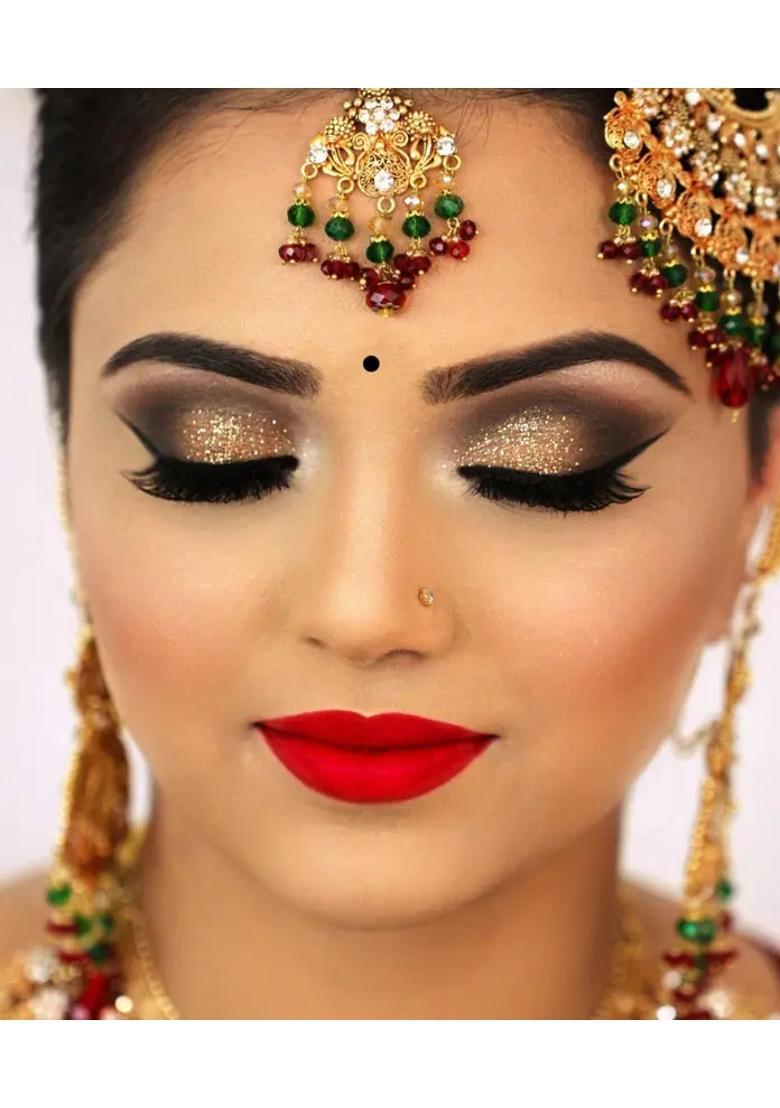 Black Designer Velvet Bindi Set - Indya