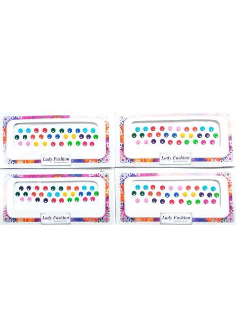Multicolor Designer Bindi Set
