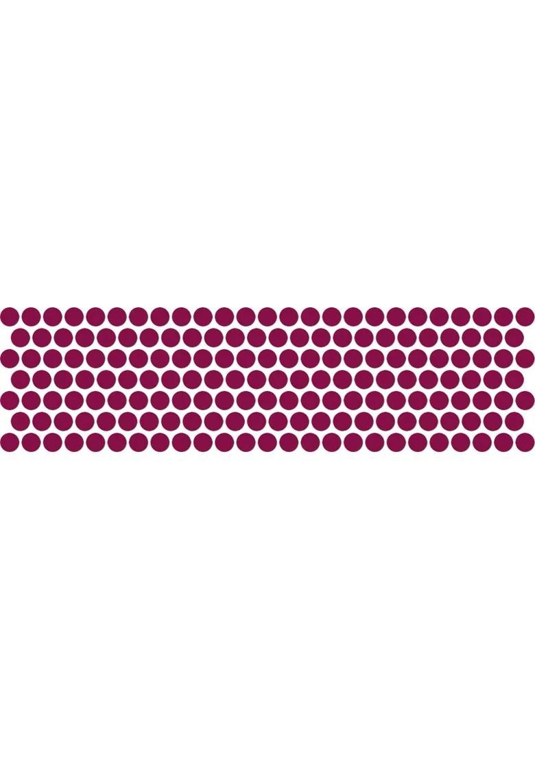 Pink Designer Velvet Bindi Set - Indya