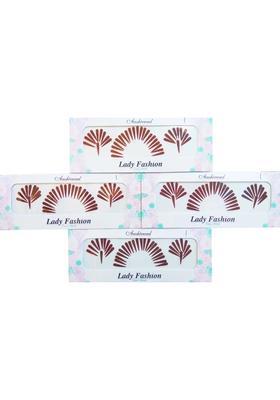 Maroon Designer Bindi Set