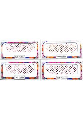 Red Designer Bindi Set