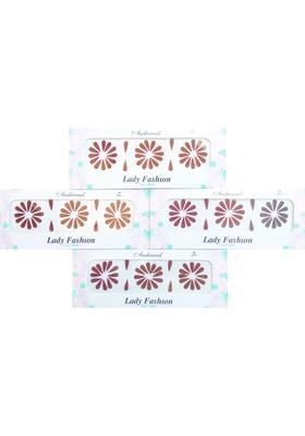 Maroon Designer Bindi Set