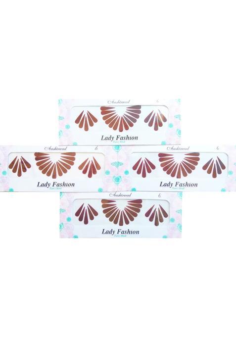 Maroon Designer Bindi Set