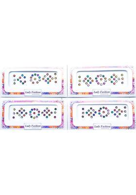 Multicolor Designer Bindi Set