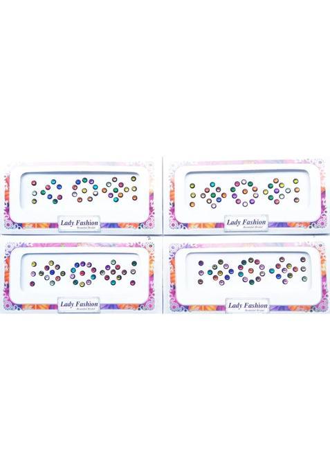 Multicolor Designer Bindi Set