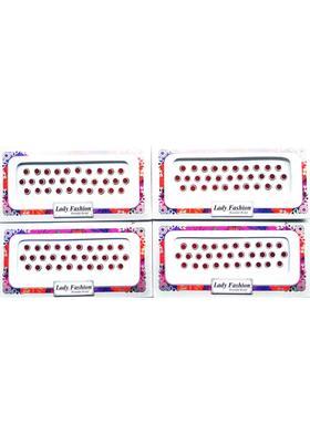 Maroon Designer Bindi Set