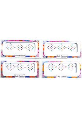Multicolor Designer Bindi Set