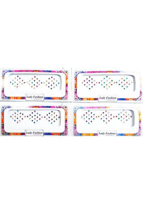 Multicolor Designer Bindi Set