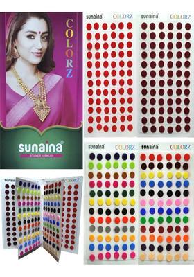 Multicolor Designer Bindi Set