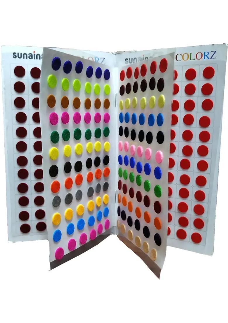 Multicolor Designer Bindi Set - Indya