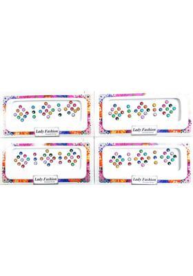 Multicolor Designer Bindi Set