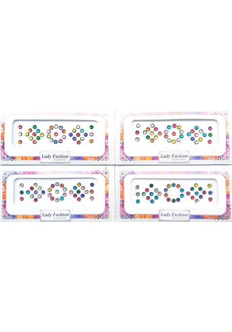 Multicolor Designer Bindi Set