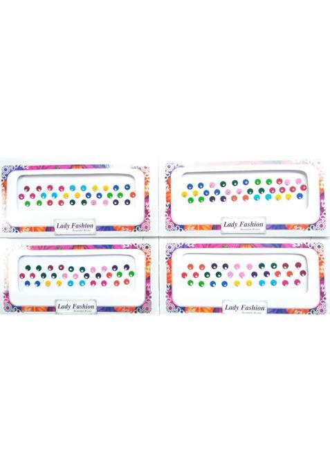 Multicolor Elegant Bindi Set