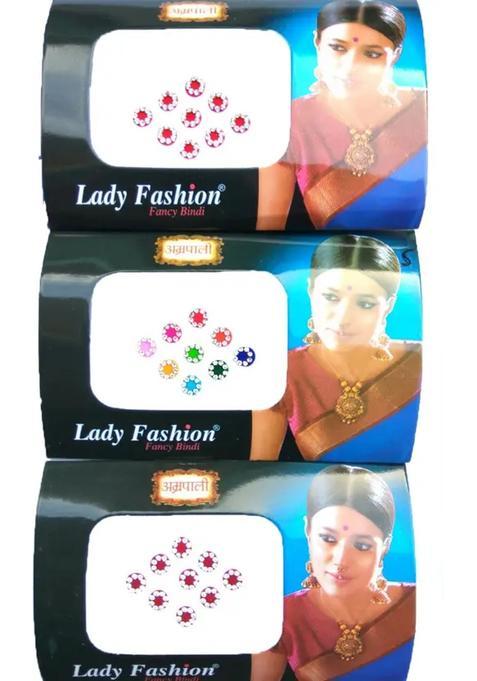 Multicolor Elegant Bindi Set