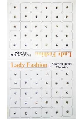 White Elegant Bindi Set