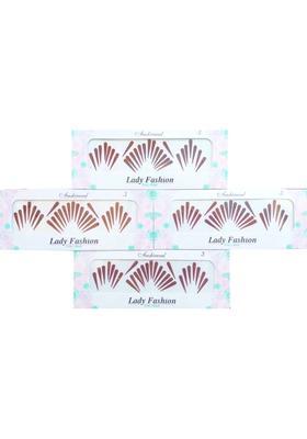Maroon Elegant Bindi Set