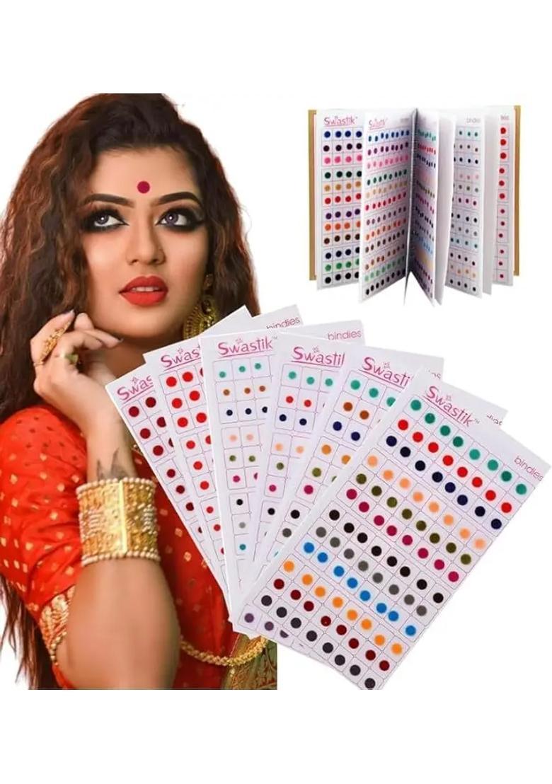 Multicolor Elegant Bindi Set - Indya