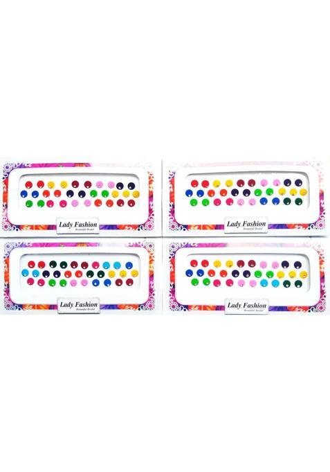 Multicolor Elegant Bindi Set