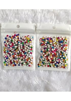 Multicolor Elegant Velvet Bindi Set