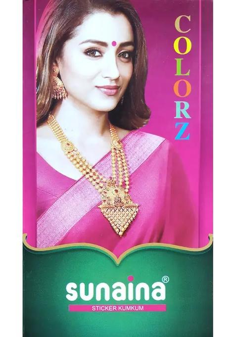 Multicolor Elegant Velvet Bindi Set