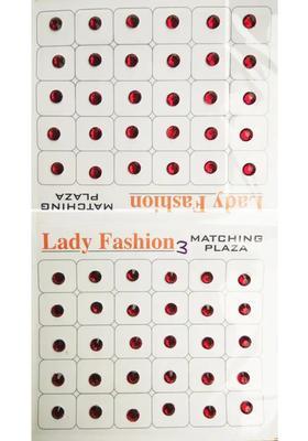Maroon Elegant Bindi Set