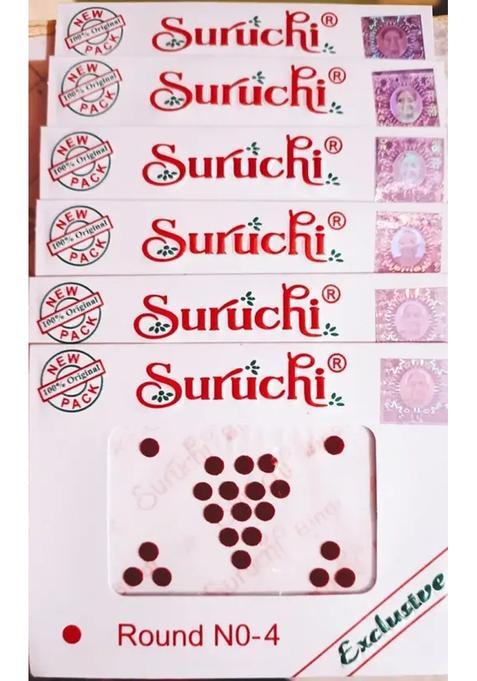 Maroon Elegant Bindi Set