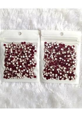 Maroon Elegant Velvet Bindi Set