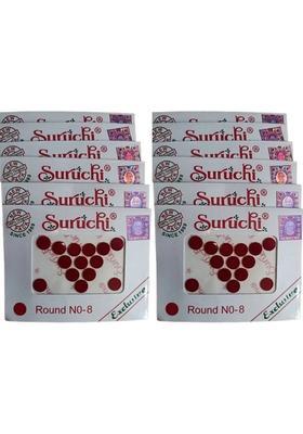 Maroon Elegant Bindi Set
