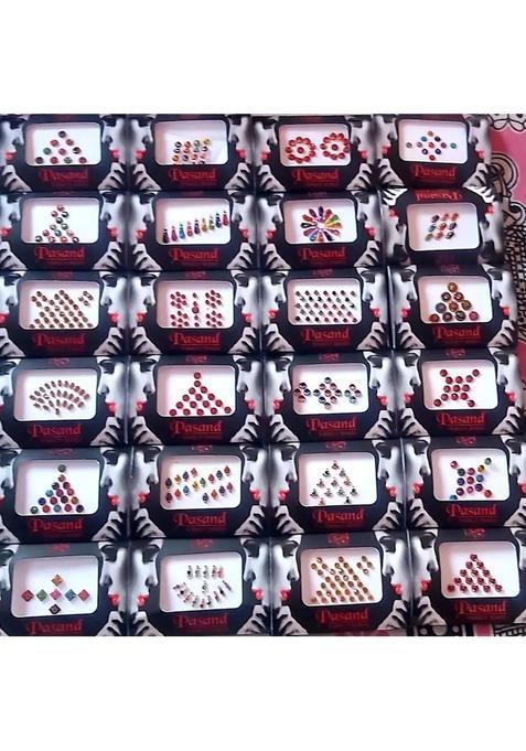 Multicolor Beautiful Bindi Set
