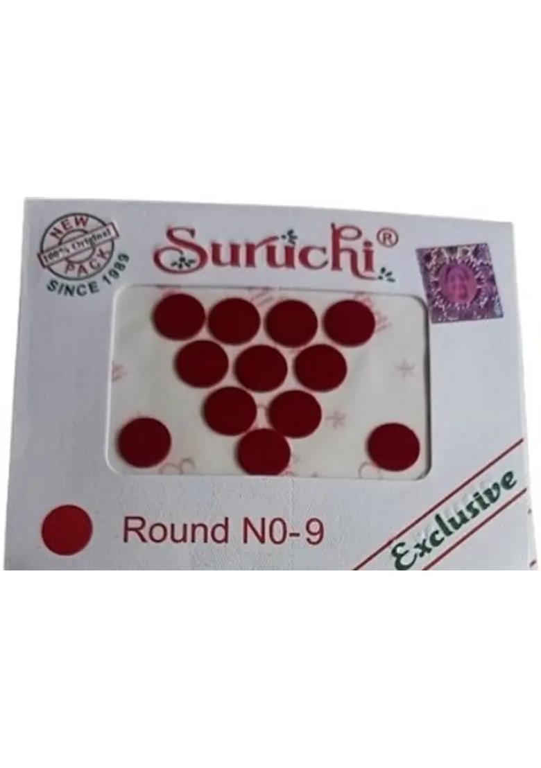 Maroon Beautiful Bindi Set - Indya