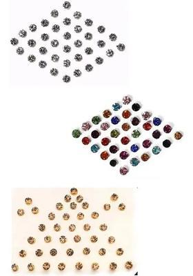 Multicolor Beautiful Stone Bindi Set