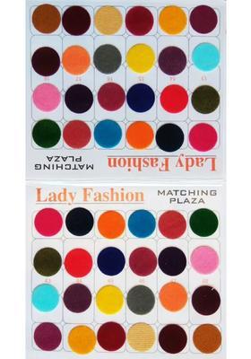Multicolor Beautiful Velvet Bindi Set