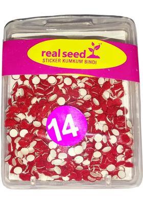 Red Beautiful Bindi Set