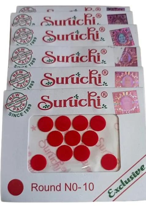 Red Beautiful Bindi Set