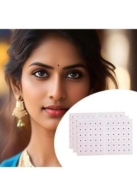 Multicolor Beautiful Velvet Bindi Set