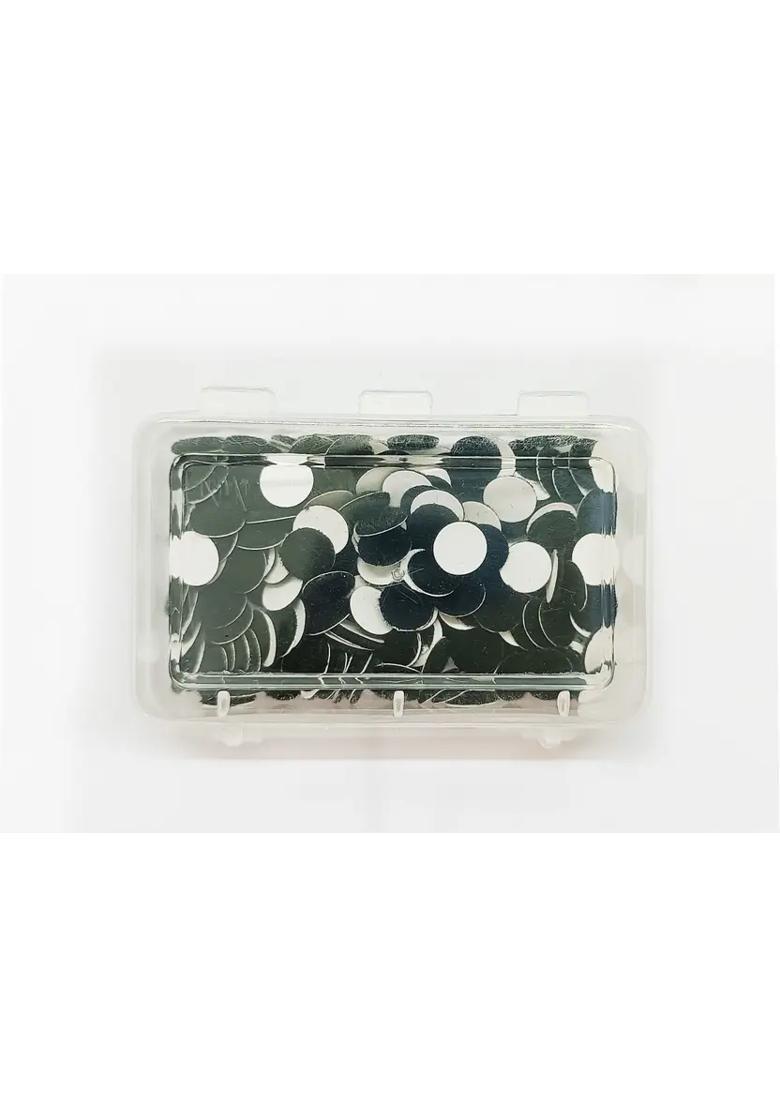 Black Beautiful Velvet Bindi Set - Indya