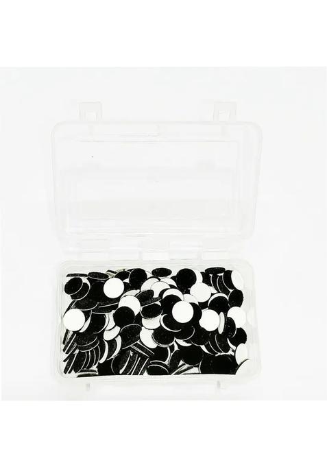Black Beautiful Velvet Bindi Set