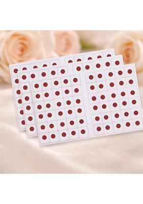 Maroon Beautiful Bindi Set