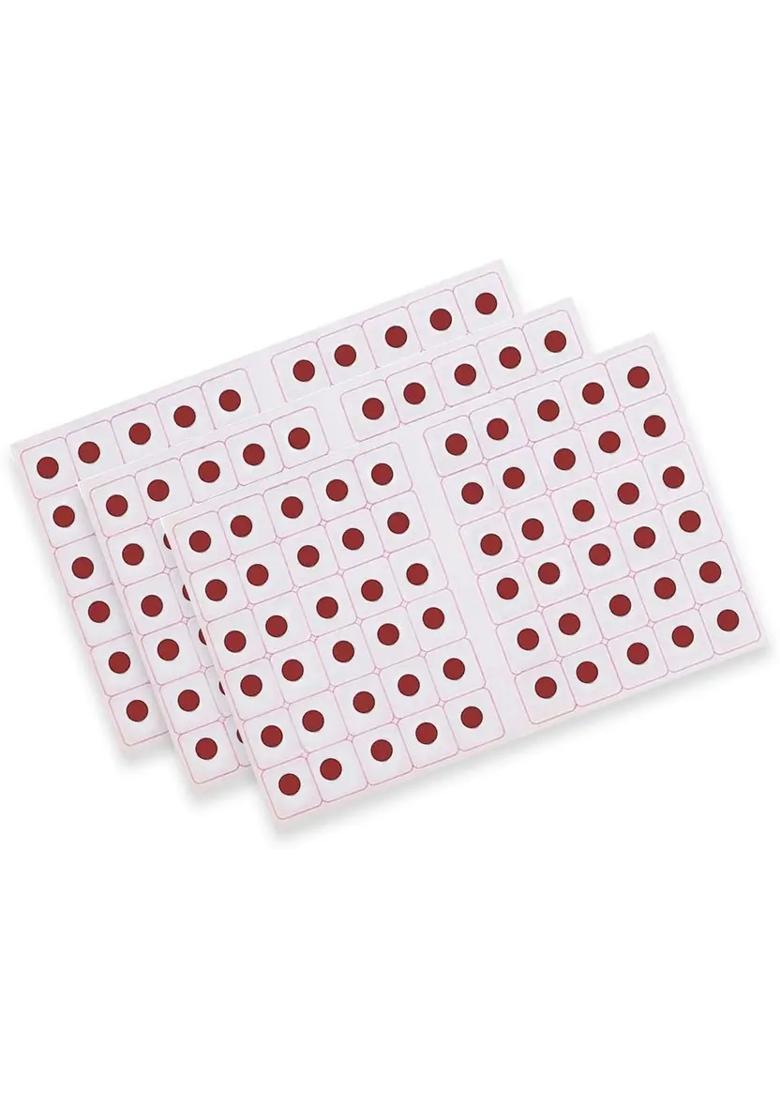Maroon Beautiful Bindi Set - Indya