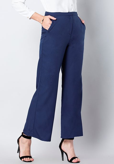 womens flared trousers