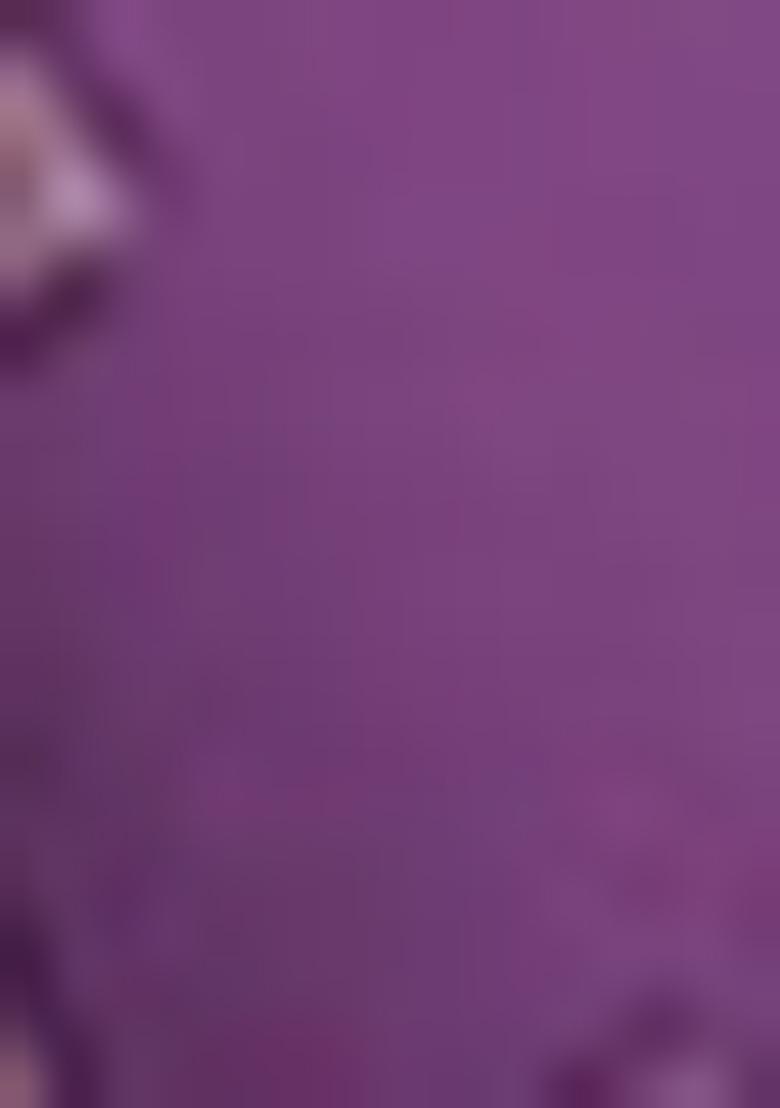 Purple Jacket Set With Hand Embroidered Blouse And Palazzo